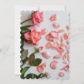 Traditionelle Babydusche Einladung (Rückseite)