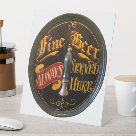 Traditionelle Bar für Real Ale oder Bier Pub Sockelschild (In Situ)
