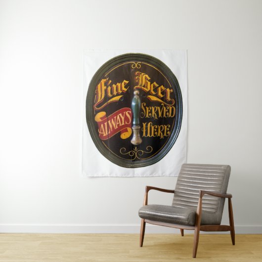 Traditionelle Bar für Real Ale oder Bier Pub Wandteppich (Beispiel)