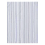 Traditionelle blaue Streifen Weihnachten Tischdecke (Vorderseite)