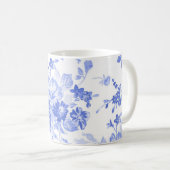 traditionelle blaue weiße kaffeetasse (VorderseiteRechts)