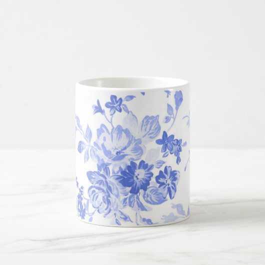 traditionelle blaue weiße kaffeetasse (Mittel)