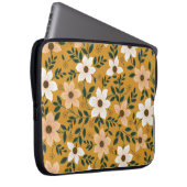 Traditionelle Blume: Muster ohne Muster Laptopschutzhülle (Vorne Rechts)