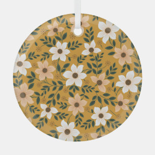 Traditionelle Blume: Muster ohne Muster Ornament Aus Glas