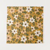 Traditionelle Blume: Muster ohne Muster Wandteppich (Vorderseite (Horizontal))