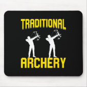 Traditionelle Bogenschießen Mousepad (Vorne)