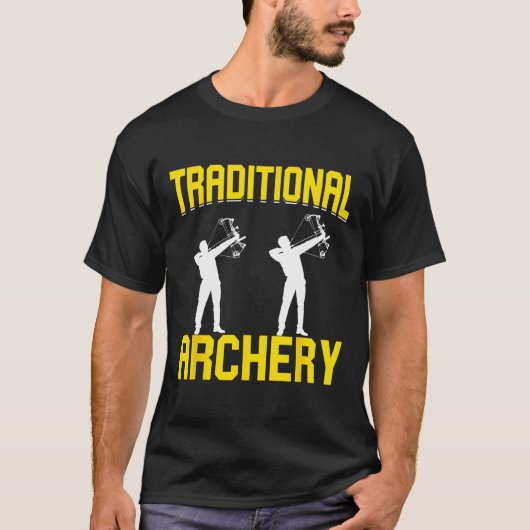 Traditionelle Bogenschießen T-Shirt (Vorderseite)