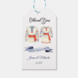 Traditionelle Brauchtumskostüme aus Rustikal Geschenkanhänger