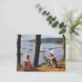 Traditionelle Bretonische Kostüme Postkarte (Stehend Vorderseite)