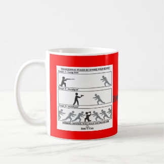 Traditionelle Bühnen der Zombie-Verlobung Kaffeetasse