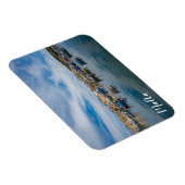 Traditionelle bunte Fischerboote im Hafen Magnet (Rechte Seite)