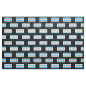 Traditionelle Chicago-Flagge Stoff (Fat Quarter (45,7 x 55,9 cm))
