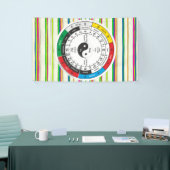 Traditionelle Chinesische Ärztektoruhr Banner (Messeveranstaltung)