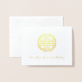 Traditionelle chinesische Einladung zur Geburtstag