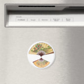 Traditionelle chinesische Fans Magnet (In Situ (Geschirrspüler))