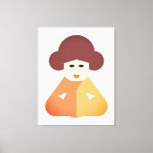 Traditionelle chinesische Frauen Leinwanddruck (Vorderseite)