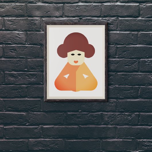 Traditionelle chinesische Frauen Leinwanddruck