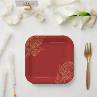 Traditionelle chinesische Hochzeit mit Drache und 