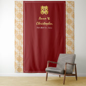 Traditionelle chinesische Hochzeit peranakan Hinte Wandteppich (Beispiel)