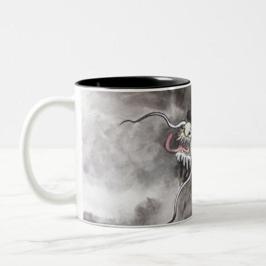 Traditionelle chinesische Malerei, Jahr des Zweifarbige Tasse (Links)