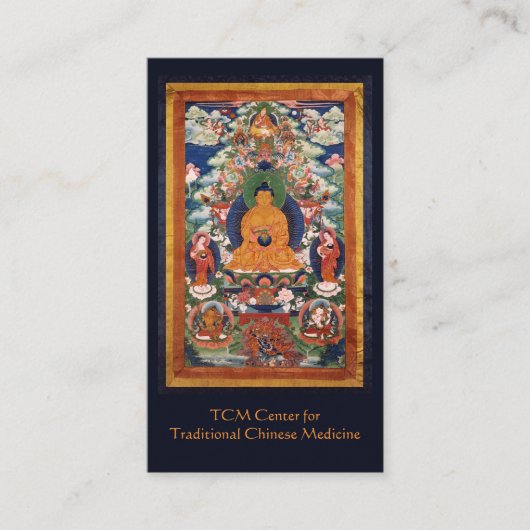 Traditionelle chinesische Medizin Visitenkarte (Vorderseite)