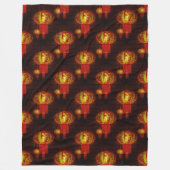 Traditionelle Chinesische Signalleuchten - Nahtlos Fleecedecke (Vorderseite)