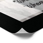 Traditionelle chinesische Sprichwort Schmerzen Poster (Ecke)