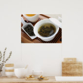 Traditionelle chinesische Teezeremonie: Oolong Tee Poster (Küche)