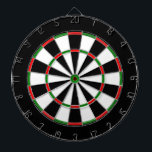 Traditionelle Dartscheibe für jedermann<br><div class="desc">Ein traditioneller Dartscheibeentwurf.  Schlagen Sie besonders anfertigen es Knopf,  um Ihre eigene Personifizierung zu addieren. Sehen Sie unsere anderen Dartscheibeentwürfe im BullsEyeBoard Geschäft.</div>
