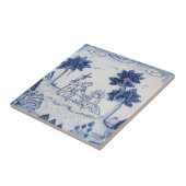 Traditionelle Delft-Tile mit biblischer Szene-34 Fliese (Seite)
