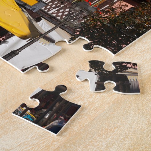 Traditionelle deutsche Häuser Puzzle (Seite)