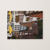 Traditionelle deutsche Häuser Puzzle (Horizontal)