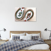 Traditionelle Drachen- und Phönix-Löffel Leinwanddruck (Insitu (Schlafzimmer))