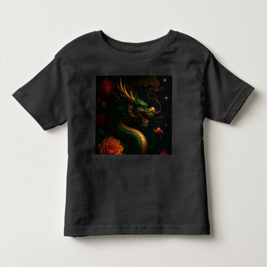 Traditionelle Drachenkunst in China Kleinkind T-shirt (Vorderseite)