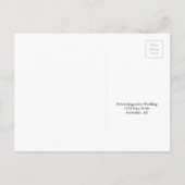 Traditionelle Elegante Kalligrafie UAWG Postkarte (Rückseite)