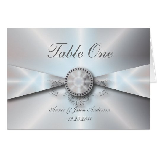 traditionelle, elegante, perlweiße Hochzeit (Vorderseite (Horizontal))