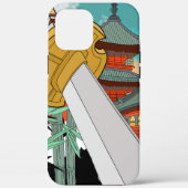 Traditionelle Eleganz: Japanischer Pagoda-Fall Case-Mate iPhone Hülle (Rückseite)
