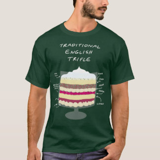 Traditionelle englische Trifle T-Shirt