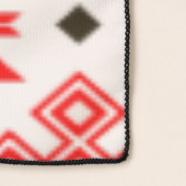 Traditionelle Ethno- und slawische Motive. Schal (Detail)