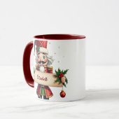 Traditionelle festliche Nutcracker Weihnachten Zwe Tasse (Vorderseite Links)