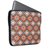 Traditionelle Fliesenschmuck im ethnischen Stil, K Laptopschutzhülle (Vorne Rechts)