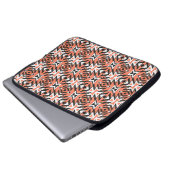 Traditionelle Fliesenschmuck im ethnischen Stil, K Laptopschutzhülle (Vorne Knopf)