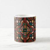 Traditionelle Floral Paisley Bandanna Grunge Kaffeetasse (Mittel)