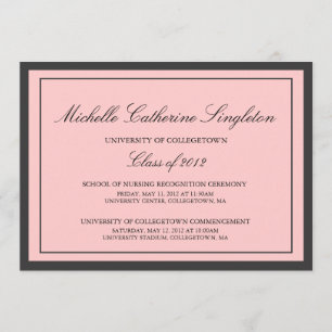 Traditionelle formale ankündigung