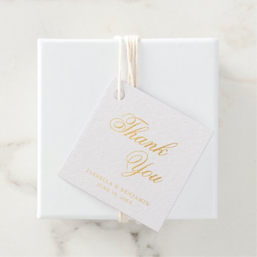 Traditionelle formelle Hochzeit Geschenkanhänger (Mit Box)