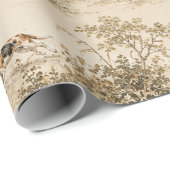 Traditionelle Foxhound-Jagd Geschenkpapier (Rolleneckpunkt)