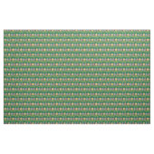 Traditionelle frohe Weihnachtsgrün-Ornamente Stoff (Yard (91,4 cm))