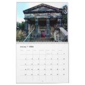 Traditionelle Gebäude Englands Kalender (Jan 2026)