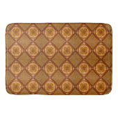 Traditionelle geometrische BlumenKeramik-Fliesen Badematte (Vorderseite)