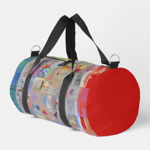 Traditionelle geometrische Patchwork-Reisetasche Duffle Bag
